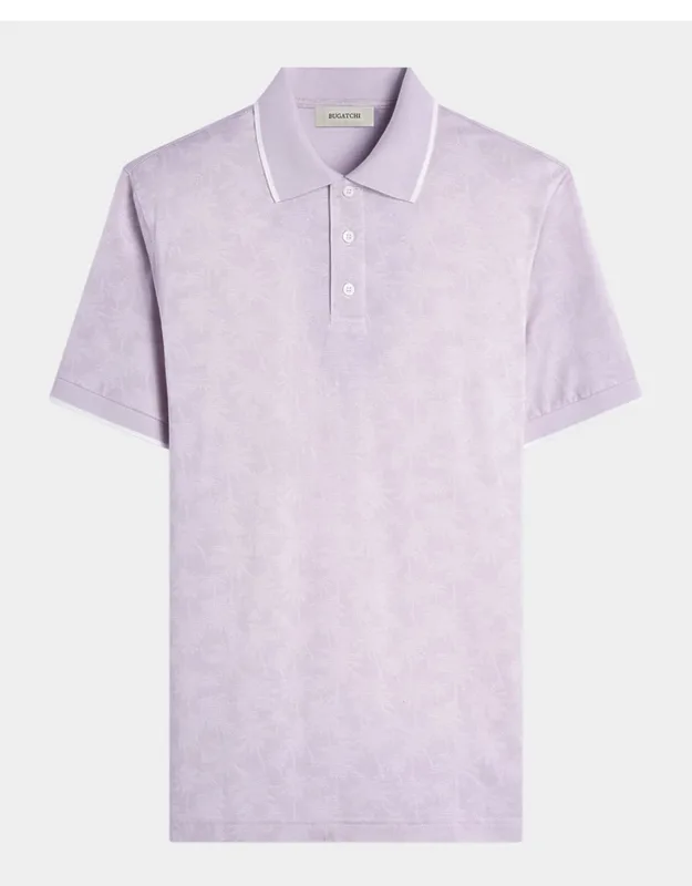 Tipped Palm Polo Shirt