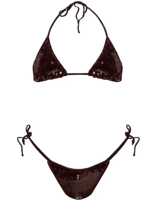 Oséree Two-piece Swimsuit With Elegant Triangle Design And Perfect Fit