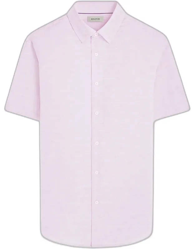 Orson Cotton And Linen Palm Shirt