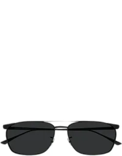 Sl 796 Vincent Metal Aviator Sunglasses With Rectangle Aviator Design And 100% Uva/uvb Protection