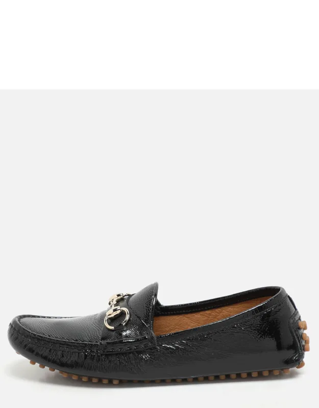 Patent Leather Horsebit Loafers