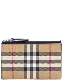 Burberry Card Holder Zipper Pocket