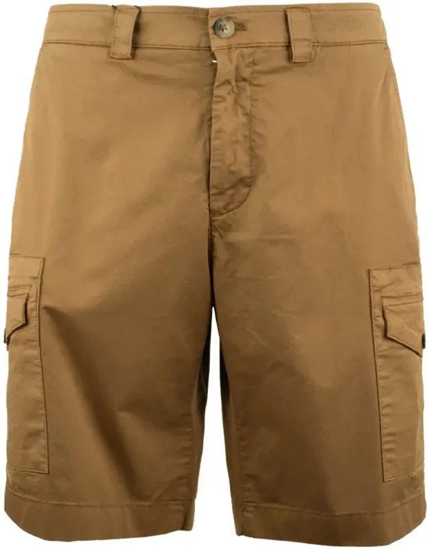 Cotton Cargo Bermuda Shorts