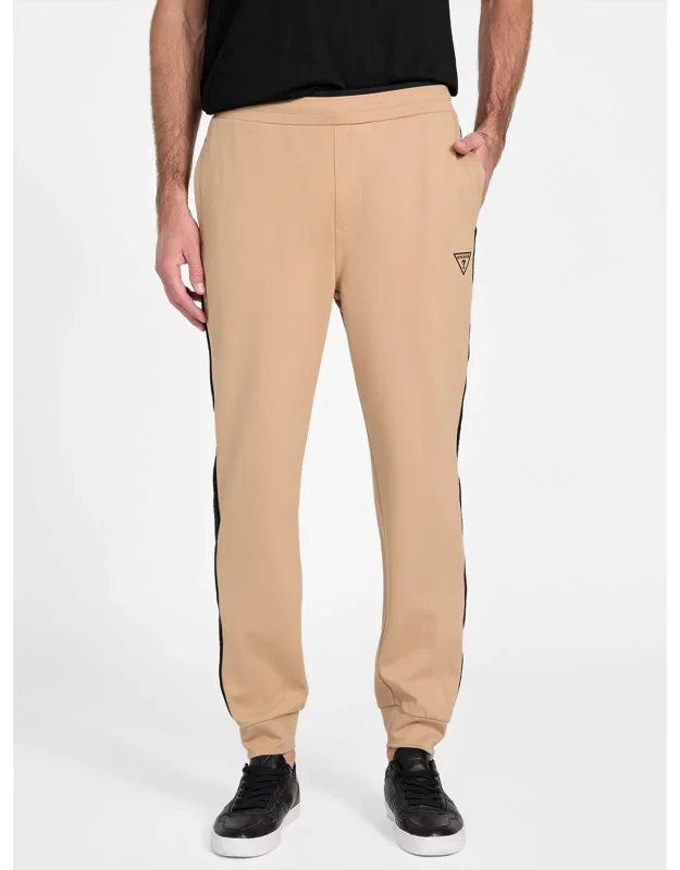 Logo-tape Color-block Joggers