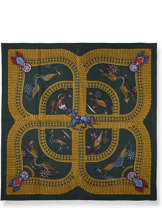 Voitures Paniers Silk Scarf