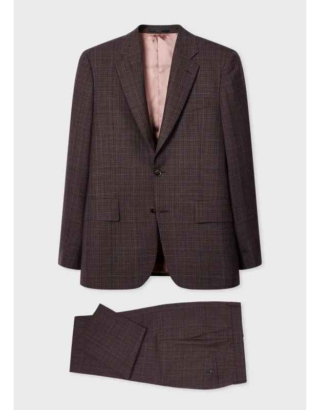 The Brierley - Check Tropical Wool Suit