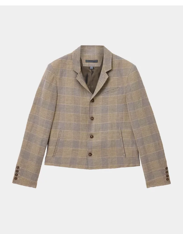Torino Check Single-breasted Sport Coat