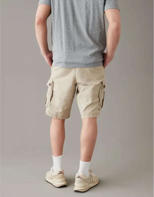 Flex 12" Lived-in Longer Length Cargo Shorts