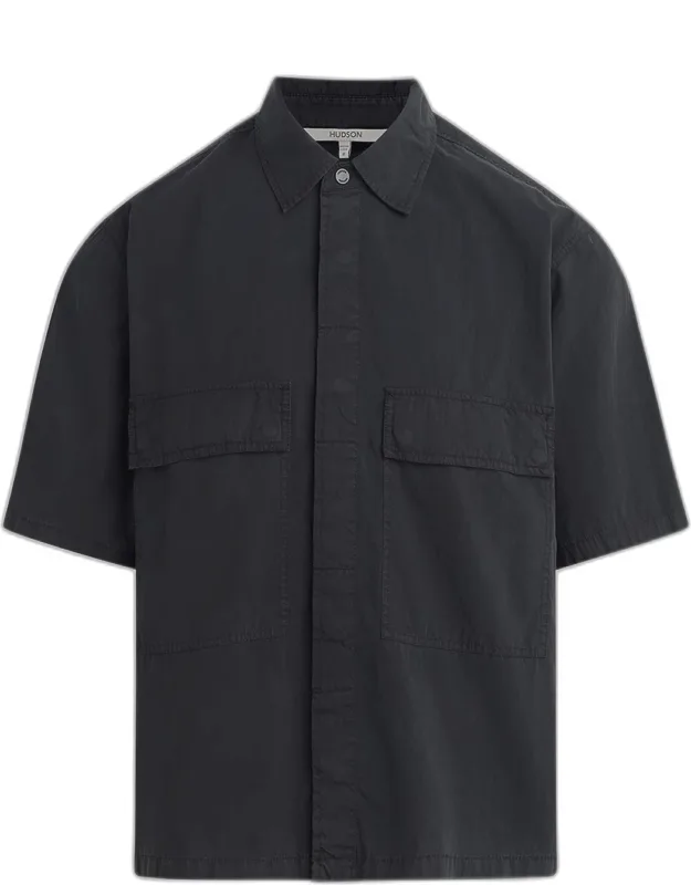 Cotton-blend Utility Shirt