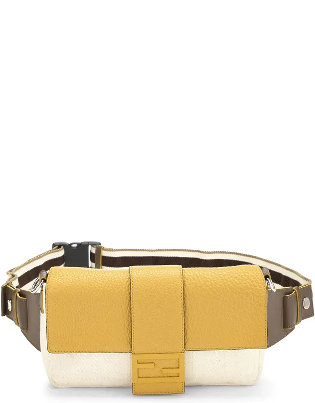 Canvas Baguette Belt Bag