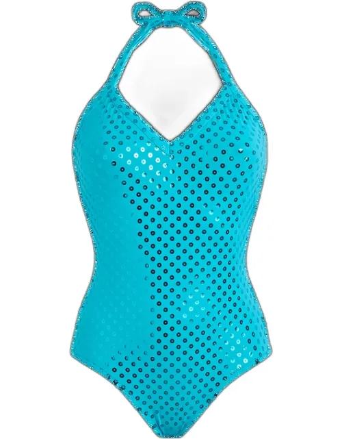 Halter One-piece Swimsuit