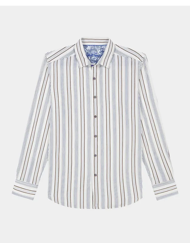 Stamford Multi-stripe Sport Shirt