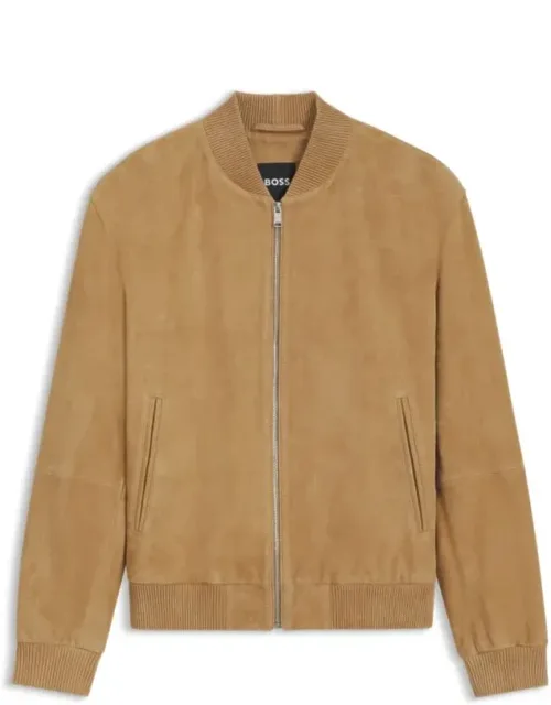 Biker Jacket In Suede