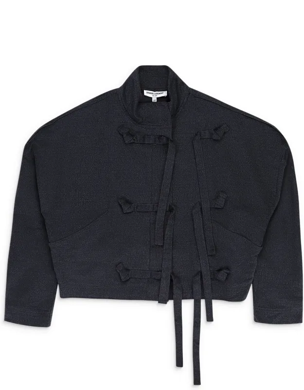 Wool Tie Knot Jacket