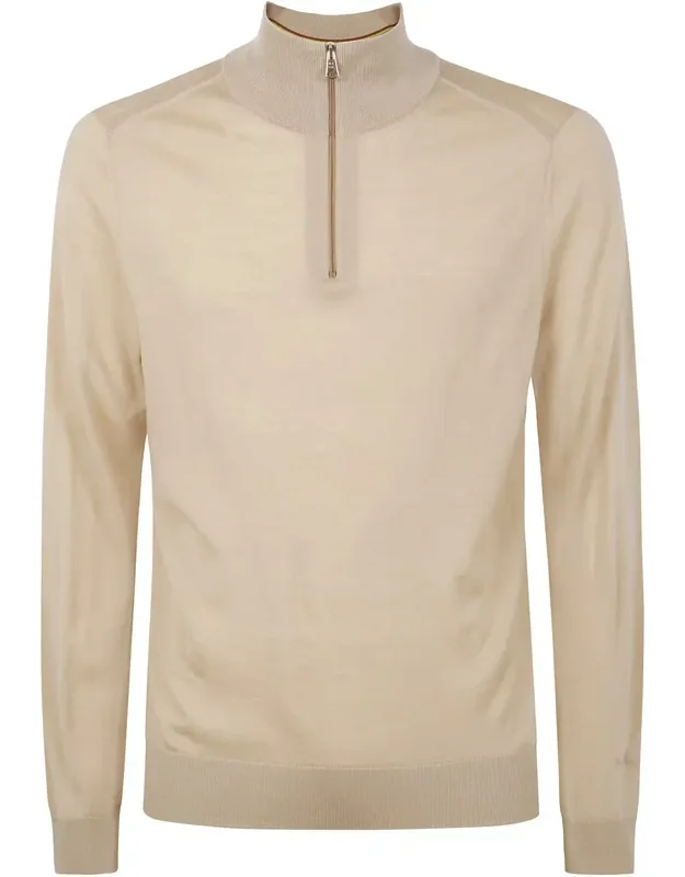 Sweater With Zip Neck