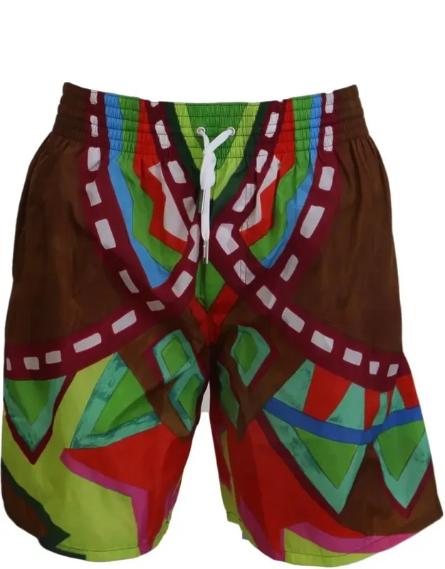 Multi Print Swim Shorts