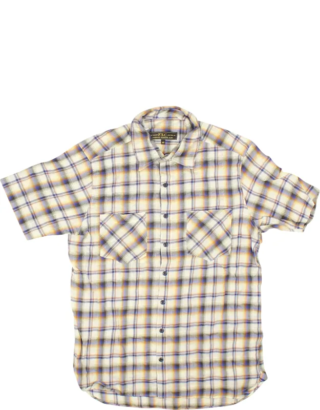 Plaid Short Sleeve Shirt