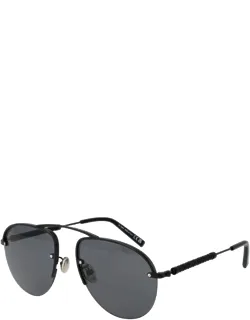 Tod's Sunglasses With Black Frame And Metal Material