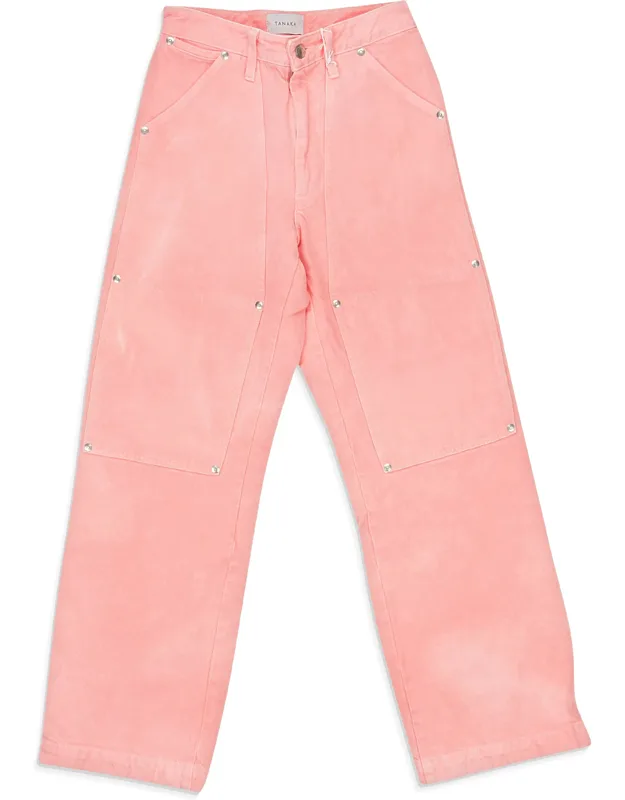 Work Sun Bleached Straight Jeans