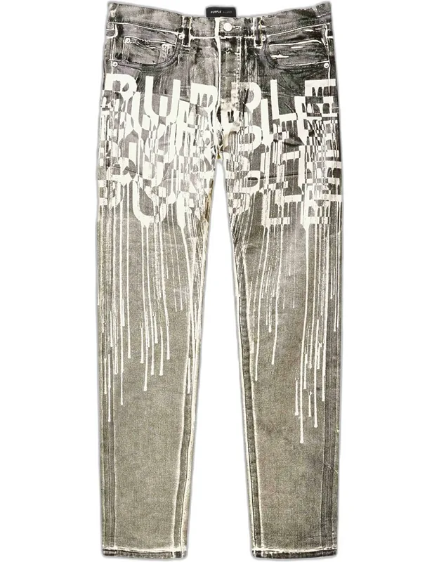 Reverse Foil Logo Skinny Jeans