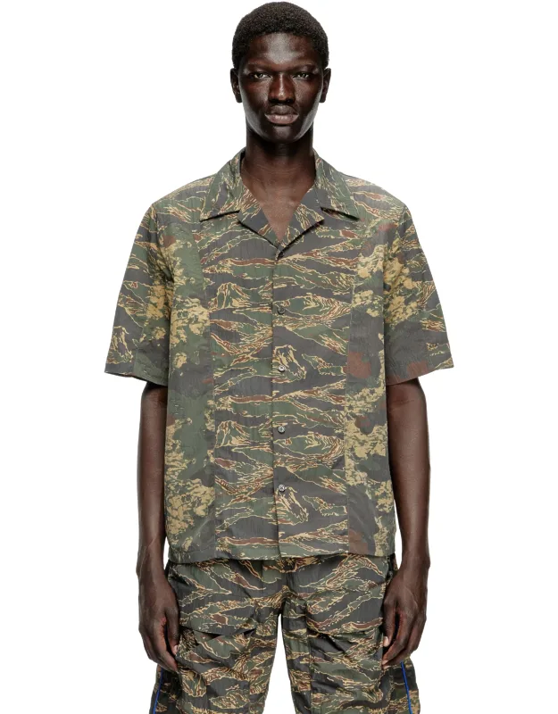 Shirt With Mixed Camo Prints