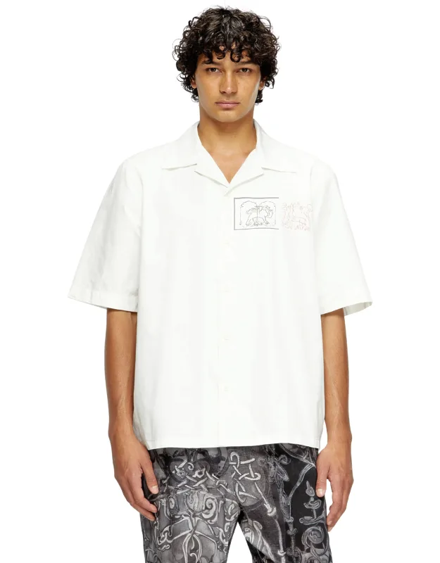 Shirt With Sword Print