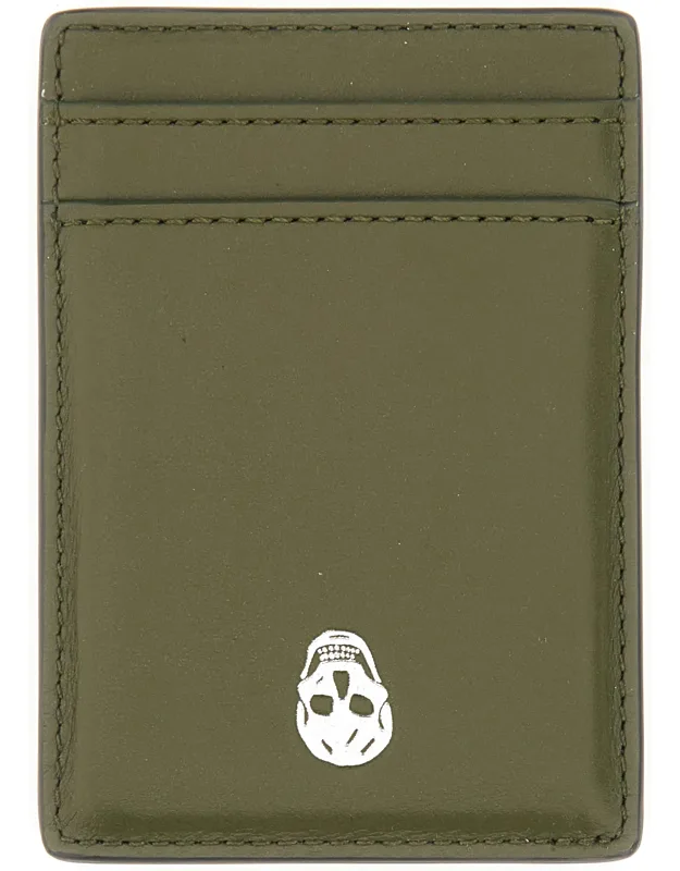 Magnetic Card Holder "skull"