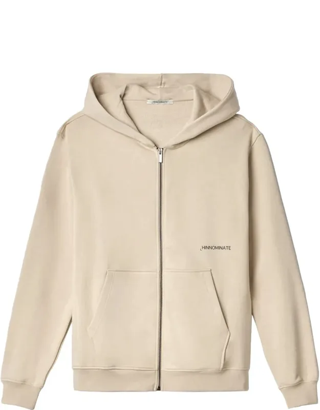 Hinnominate Cotton Sweater Zippered Hoodie, 100% Cotton