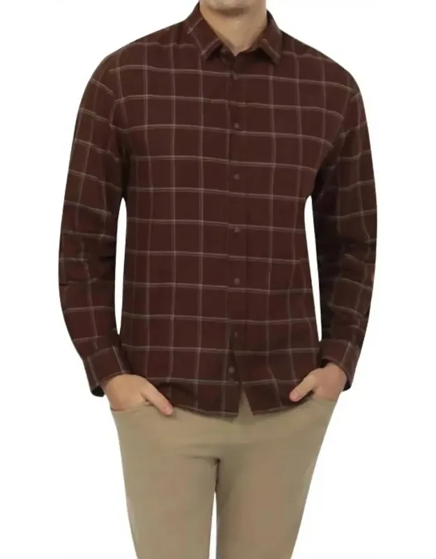 Teton Plaid Light Flannel Shirt