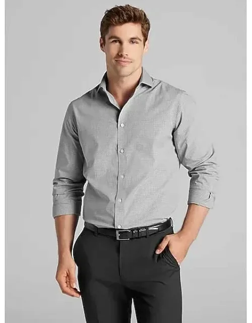 Modern Fit Check Dress Shirt