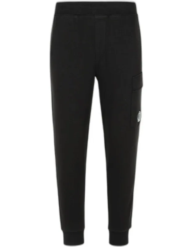 Jogger Pants With Elastic Waistband And Ribbed Hem