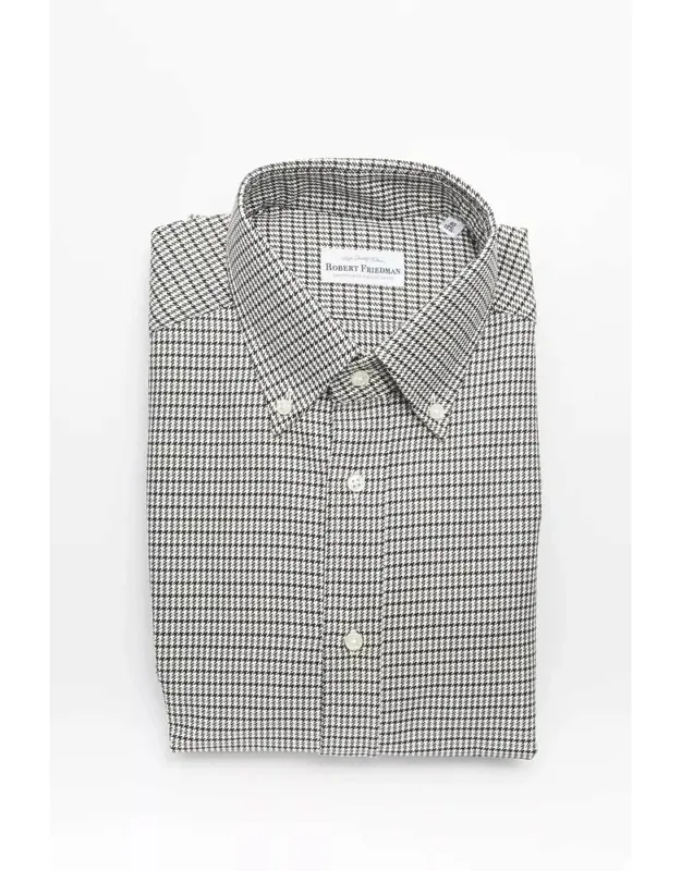 Friedman Button Down Regular Shirt - Crafted From The Purest Cotton, Exceptional Comfort