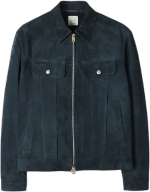 Suede Trucker Jacket