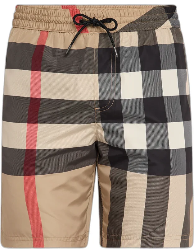 Signature Check Swim Shorts