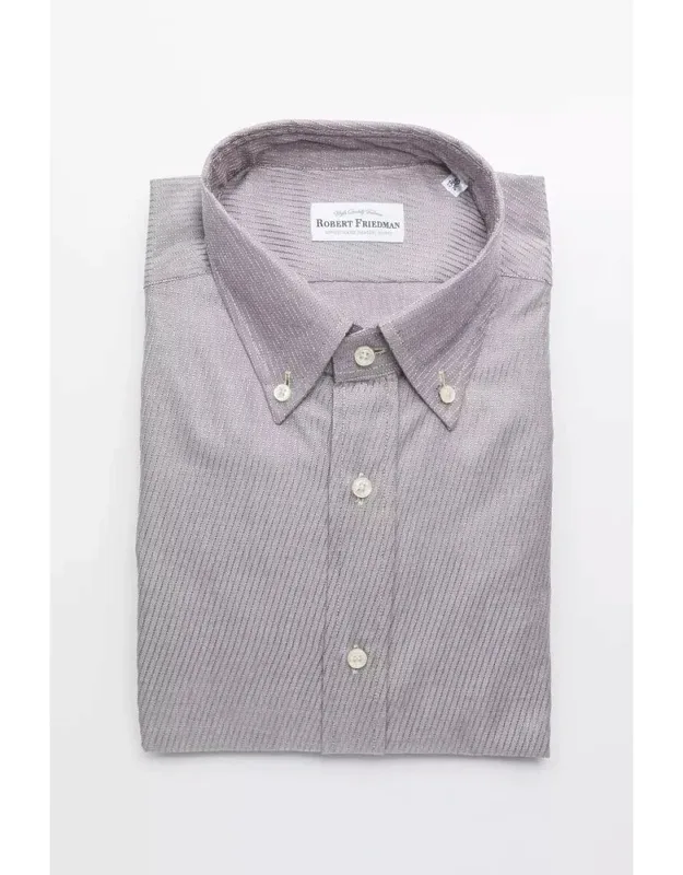 Robert Friedman Cotton Shirt With Premium Comfort And Timeless Elegance