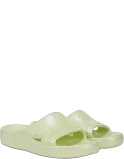Ryka Soothe Slide Sandal Cushioned Athletic Slides Active Recovery