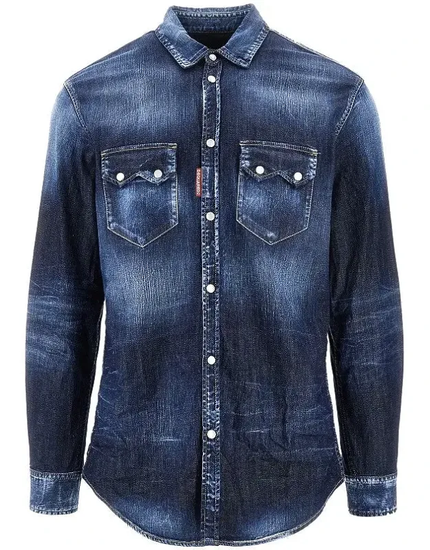Relaxed Fit Denim Shirt