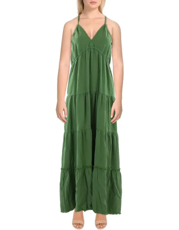 Tiered Lyocell Sundress