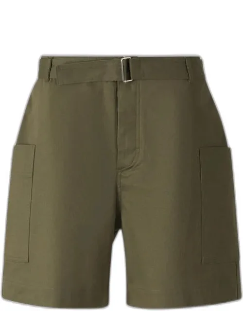 Belt Bermuda Shorts