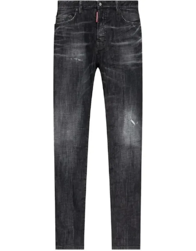 Distressed Five-pocket Jeans