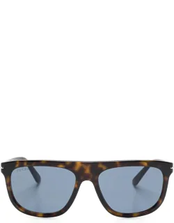Tortoiseshell Wayfarer-frame Sunglasses