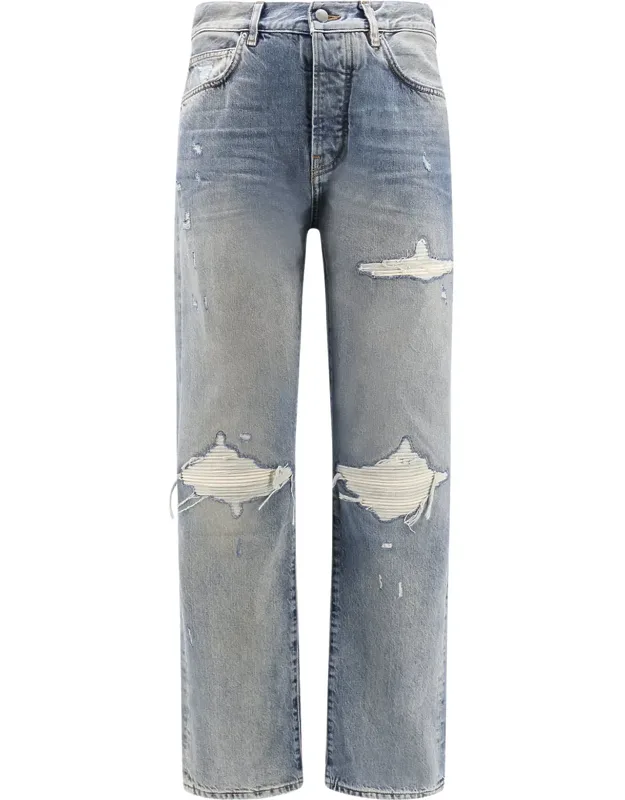 Destroyed Effect Jeans