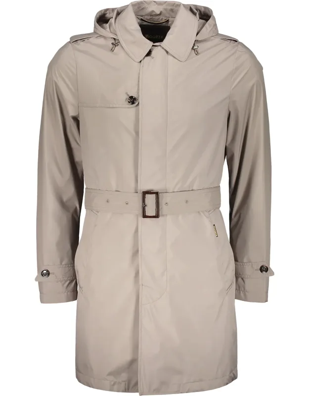 Waterproof Fabric Trench Coat
