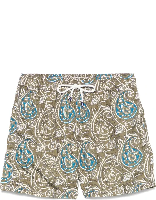 Paisley-print Swim Shorts