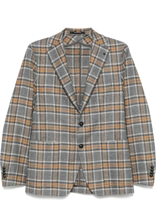 Tagliatore Blazer With Check Pattern