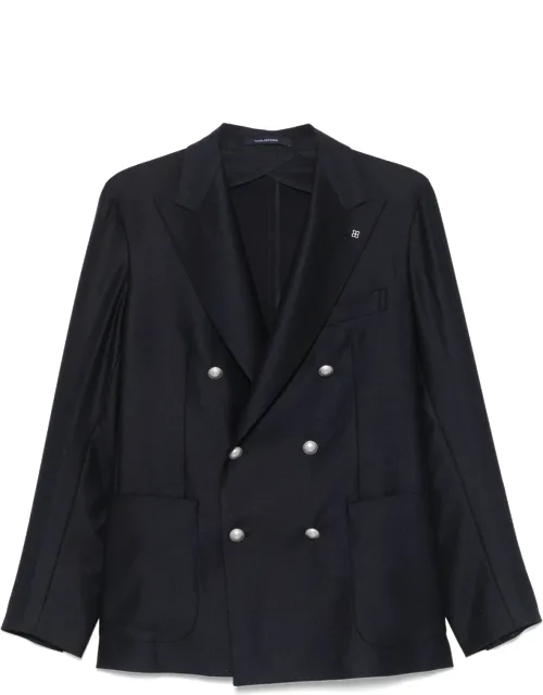 Wool Double-breasted Blazer