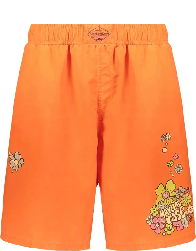 Logo Print Swim Shorts