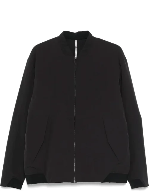 Baseball-collar Bomber Jacket