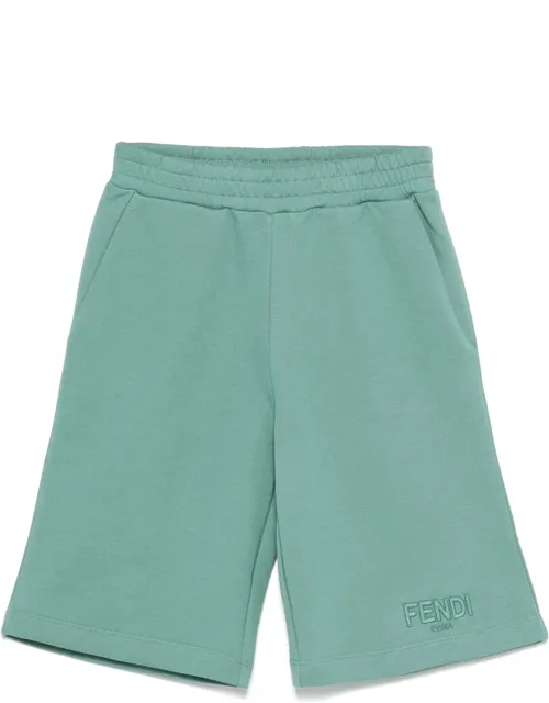 Jersey-fleece Bermuda Shorts