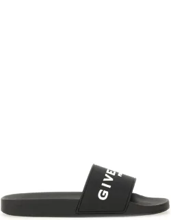 Slide Sandals With Logo